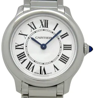 Cartier Ronde Croisière de Cartier WSRN0033 30mm Stainless steel Silver