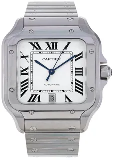 Cartier Santos de Cartier WSSA0018 40mm Stainless steel Silver