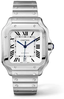 Cartier Santos de Cartier WSSA0018 40mm Stainless steel Silver