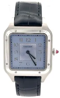 Cartier Santos WGSA0050 46.5mm Platinum Blue