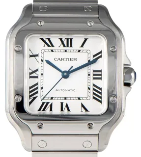 Cartier Santos WSSA0029 35mm Stainless steel Silver