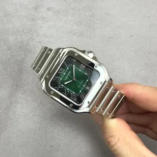 Cartier Santos WSSA0062 Stainless steel Green