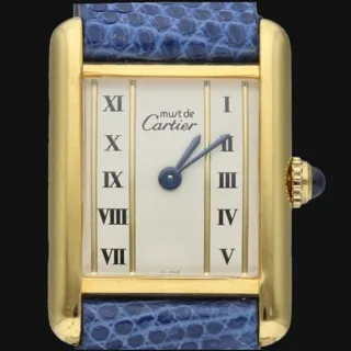 Cartier Tank Vermeil MT41157 Gold-plated White