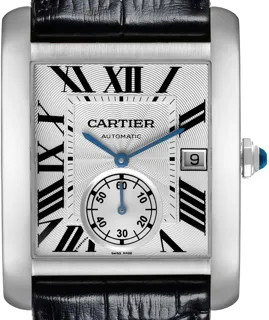 Cartier Tank W5330003 Stainless steel Silver