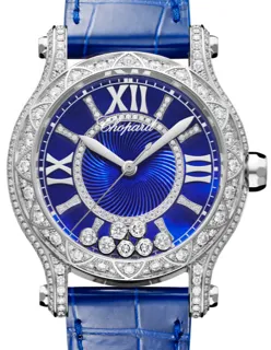 Chopard Happy Sport 274891-1016 18k white gold and Diamond Blue