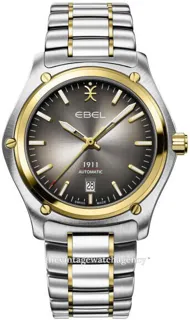 Ebel 1911 1216617 42mm brushed/polished steel Gray