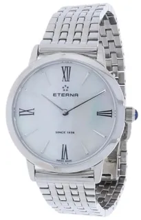 Eterna 2720.41.62.1738 32mm Stainless steel White