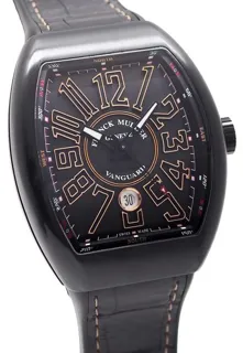 Franck Muller Vanguard V45SCDT TTNRBR5N 45mm Titanium Black