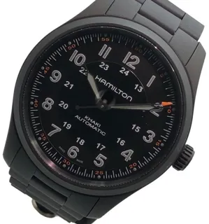 Hamilton Khaki Field H70215130 37.5mm Titanium Black