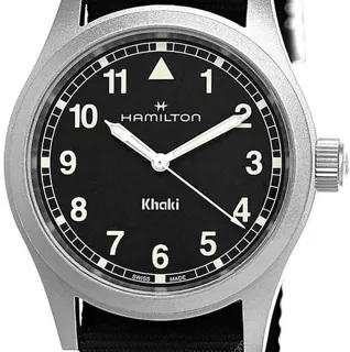 Hamilton H69401430 38mm Stainless steel Black