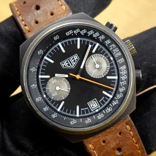 Heuer 12 40mm Brass Black