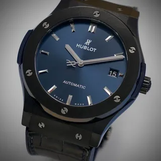 Hublot Classic Fusion Blue 542.CM.7170.LR 42mm Ceramic