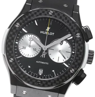 Hublot Classic Fusion Chronograph 521.CQ.1420.LR.JUV18 45mm Ceramic Black