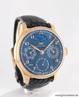 IWC Portugieser 503312 Rose gold Blue