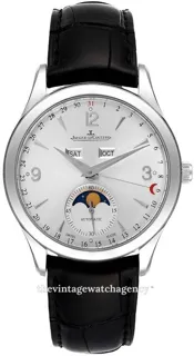 Jaeger-LeCoultre Master 1558420 39mm brushed/polished steel Silver