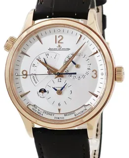 Jaeger-LeCoultre Master Geographic Q4122520 830.2.A9.S 40mm Rose gold Silver