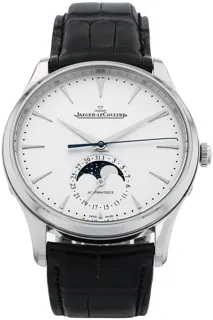 Jaeger-LeCoultre Master Ultra Thin Moon 1368430 Stainless steel Silver