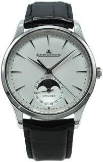 Jaeger-LeCoultre Master Ultra Thin Moon 1368430 Stainless steel Silver