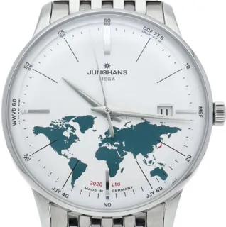 Junghans Meister 058 4803 75 38.5mm Stainless steel White