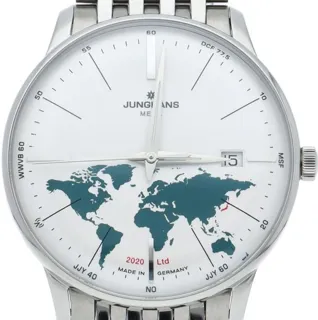 Junghans Meister 058 4803 75 38.5mm Stainless steel White