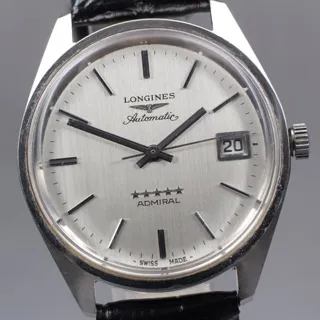 Longines Admiral 35mm Stainless steel Silver