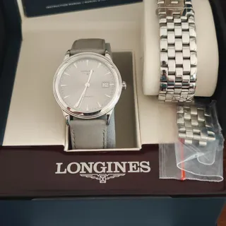 Longines Flagship L4.974.4.72.6 38mm Stainless steel Silver