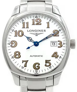 Longines Heritage L2.700.4.23.6 40mm Stainless steel White