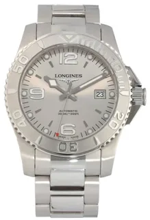 Longines HydroConquest L3.671.4 41mm Stainless steel Gray