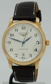 Longines Master Collection L2.628.8.78.3 38.5mm Rose gold Silver