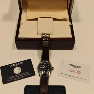 Longines Spirit L38104530 40mm Stainless steel Black