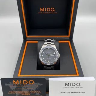 Mido Ocean Star M042.430.11.081.00 42.5mm Stainless steel Gray