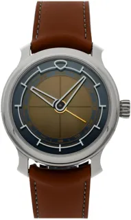 Ming 22.01 GMT GILT 2201GMTGilt Titanium gilt brown