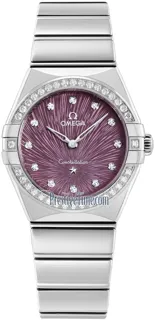 Omega Constellation Quartz 131.15.28.60.60.001 Stainless steel Purple