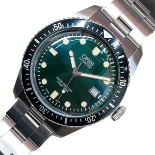 Oris Divers Sixty Five 01 733 7720 4057-07 8 21 18 42mm Stainless steel Green