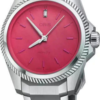 Oris ProPilot X 01 531 7796 4158-07 8 17 05LC 34mm Stainless steel Pink