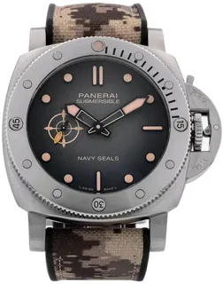 Panerai Submersible PAM01518 44mm Stainless steel Dark gray