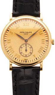 Patek Philippe Calatrava 5022 Yellow gold Champagne