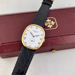 Patek Philippe Golden Ellipse 3948 27mm Yellow gold White