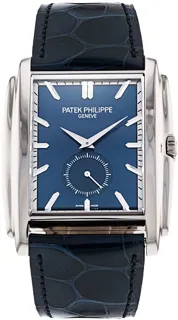 Patek Philippe Gondolo 5124G-011 34mm White gold Blue