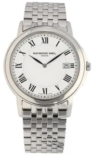 Raymond Weil Tradition 5466 39mm Stainless steel White