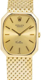 Rolex Cellini 4336 25mm Yellow gold Golden