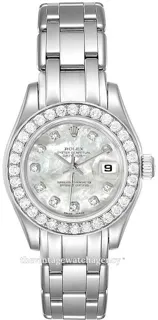 Rolex Lady-Datejust Pearlmaster 80299-0061 18k white gold White