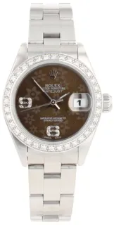 Rolex Oyster Perpetual 69160 Stainless steel brown