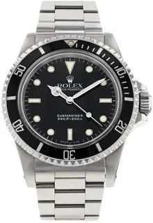 Rolex Submariner 5513 Stainless steel Black