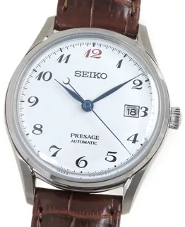 Seiko Presage SARA017 6L35-00B0 39mm Stainless steel White