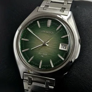 Seiko 3302-8070 38.5mm Stainless steel Green