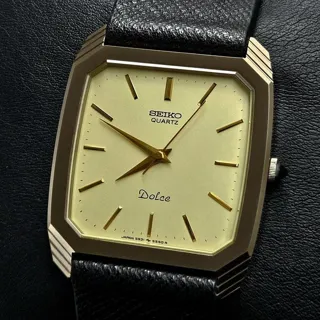 Seiko Dolce 5931-5430 29.5mm Stainless steel Golden