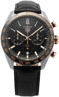 TAG Heuer Carrera CBN2A5A.FC6481 Ceramic and Yellow gold and Stainless steel Black