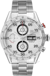 TAG Heuer Carrera CV2A11.BA0796 43mm Stainless steel White