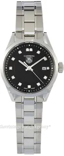 TAG Heuer Carrera Lady WV1410.BA0793 27mm Stainless steel Black